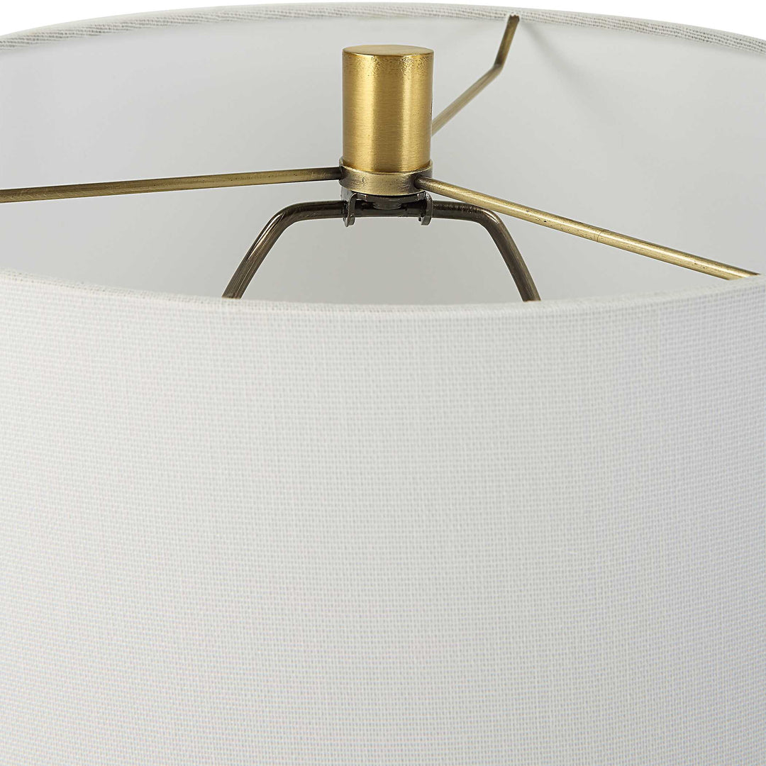 American Home Furniture Uttermost Kendari Rope & Rattan Table Lamp
