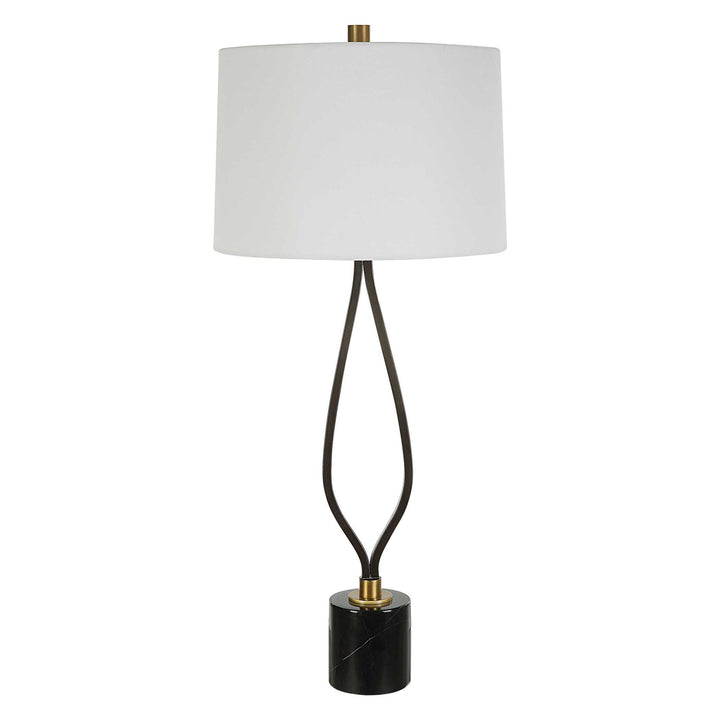 American Home Furniture Uttermost Separate Paths Iron Table Lamp