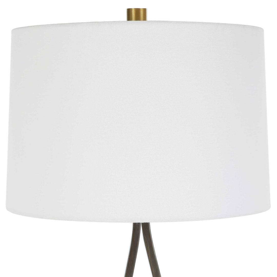 American Home Furniture Uttermost Separate Paths Iron Table Lamp