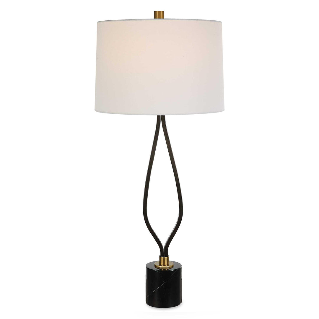 Separate Paths Iron Table Lamp - AmericanHomeFurniture