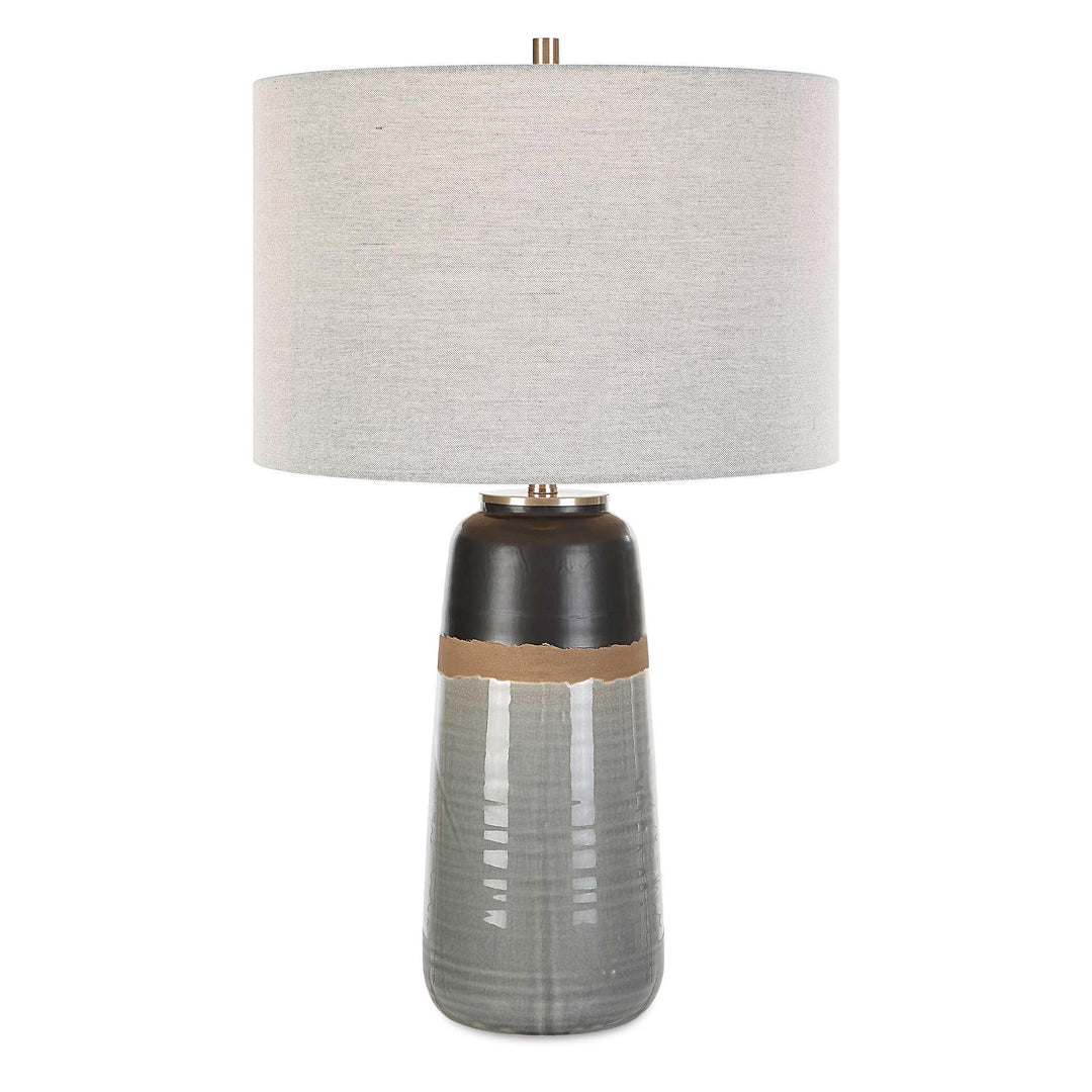 Coen Gray Table Lamp - AmericanHomeFurniture