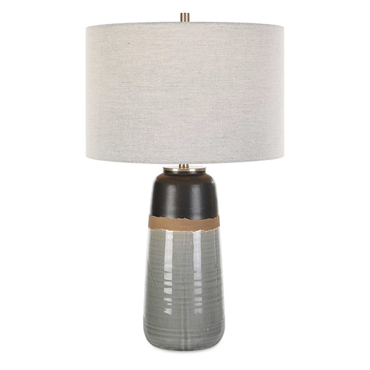 American Home Furniture Uttermost Coen Gray Table Lamp