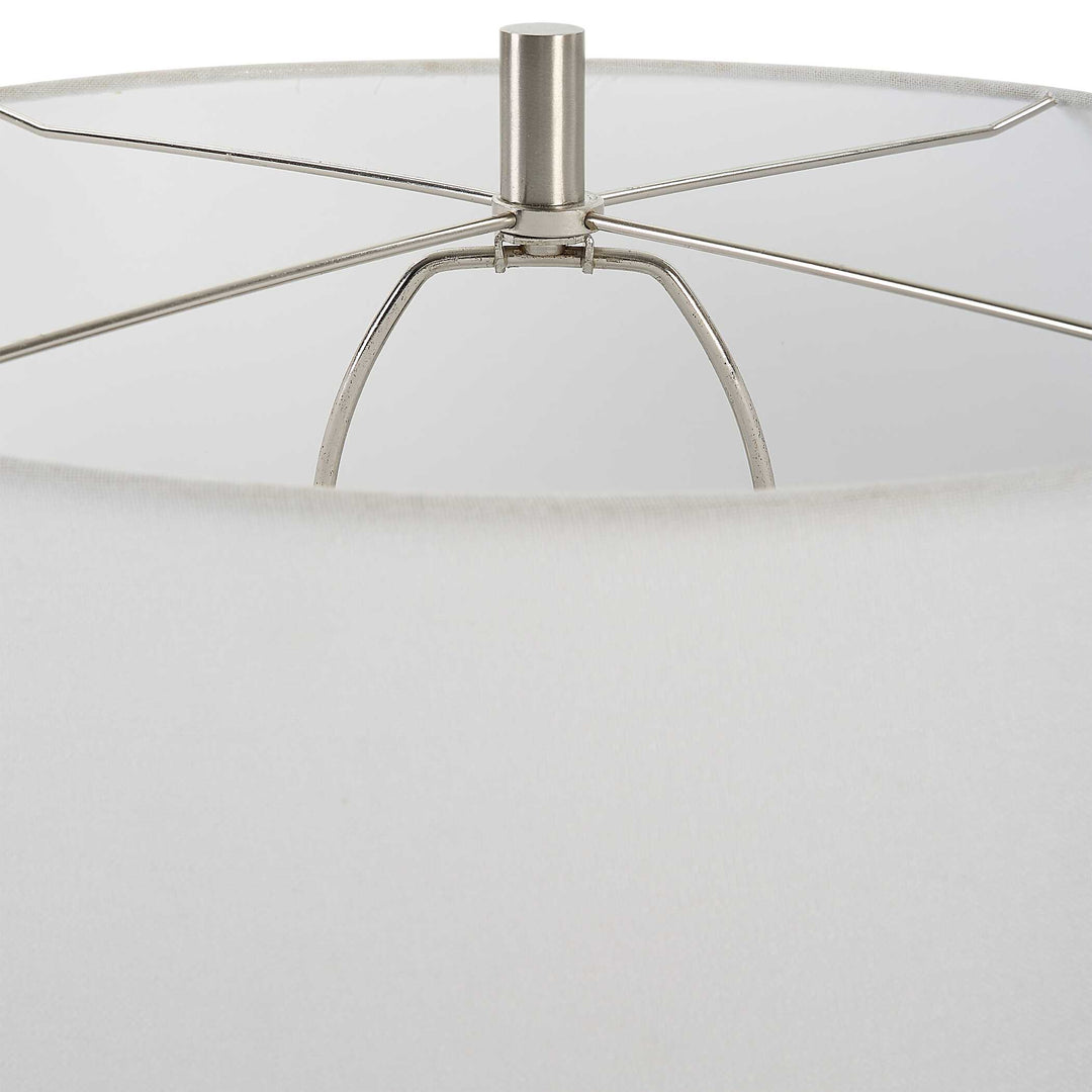 American Home Furniture Uttermost Jubilee Sky Blue Table Lamp