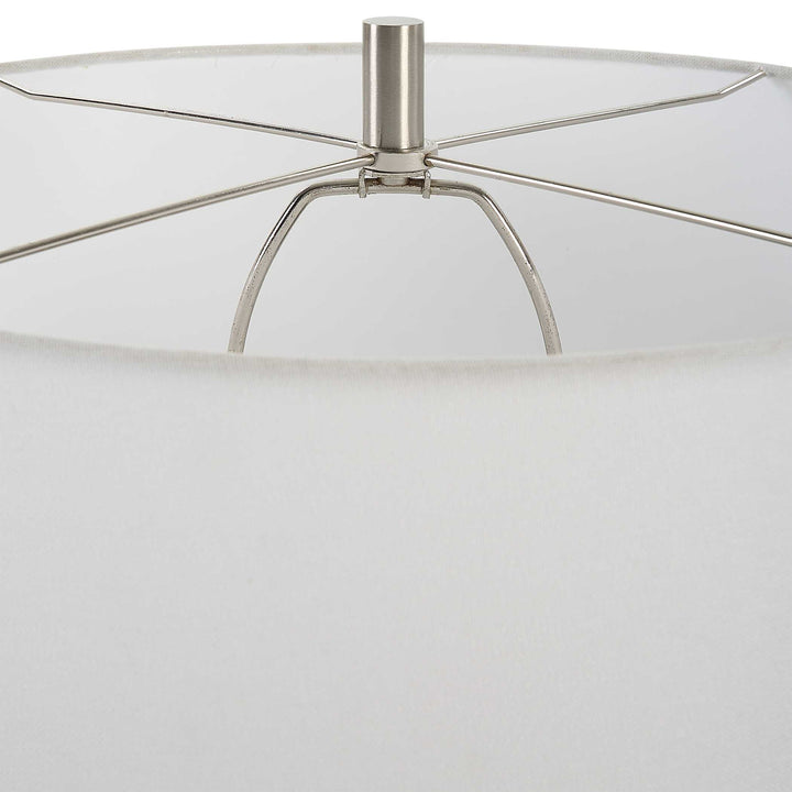 American Home Furniture Uttermost Jubilee Sky Blue Table Lamp