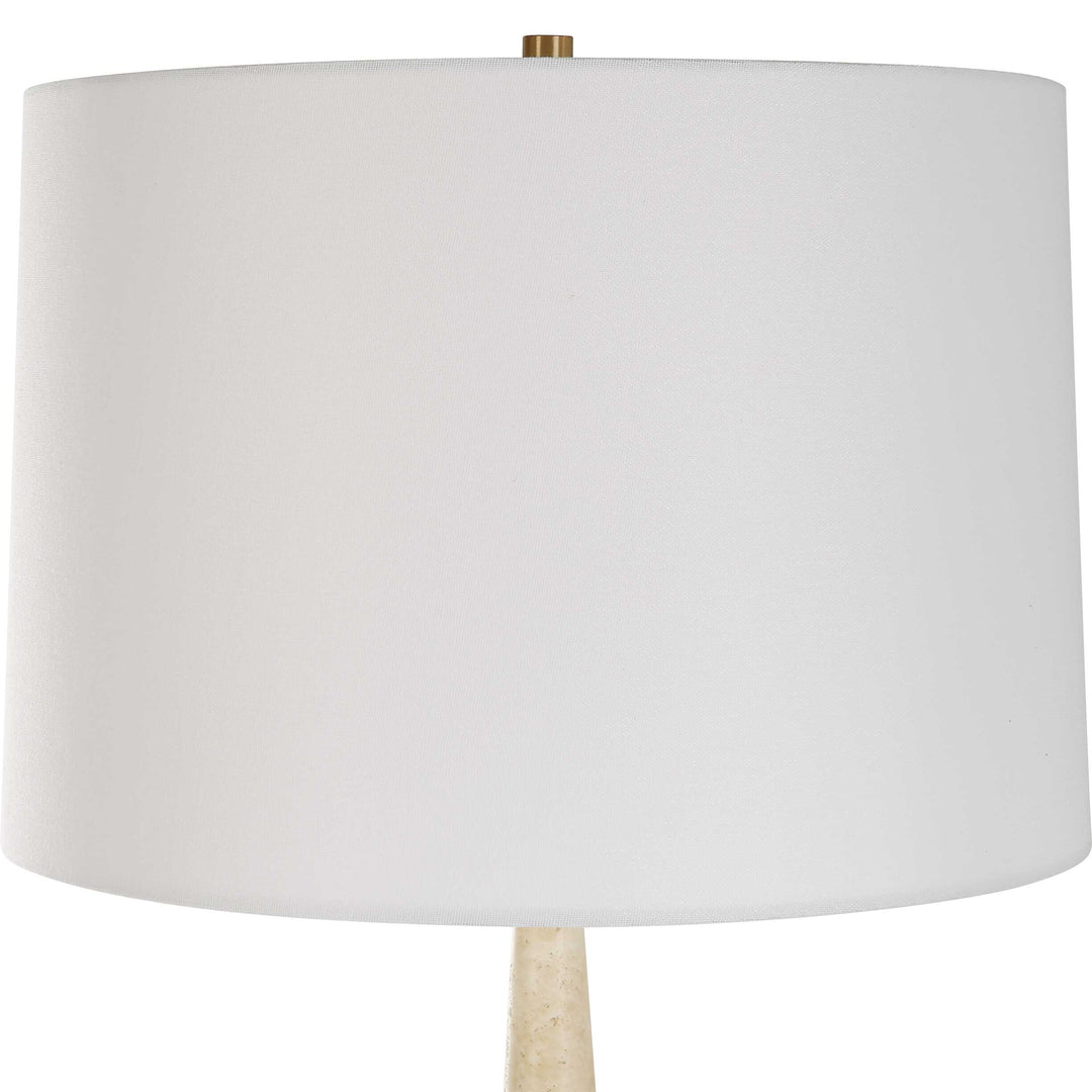 American Home Furniture Uttermost Palu Travertine Table Lamp