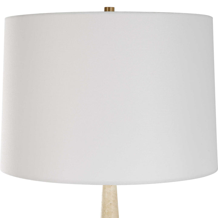 American Home Furniture Uttermost Palu Travertine Table Lamp
