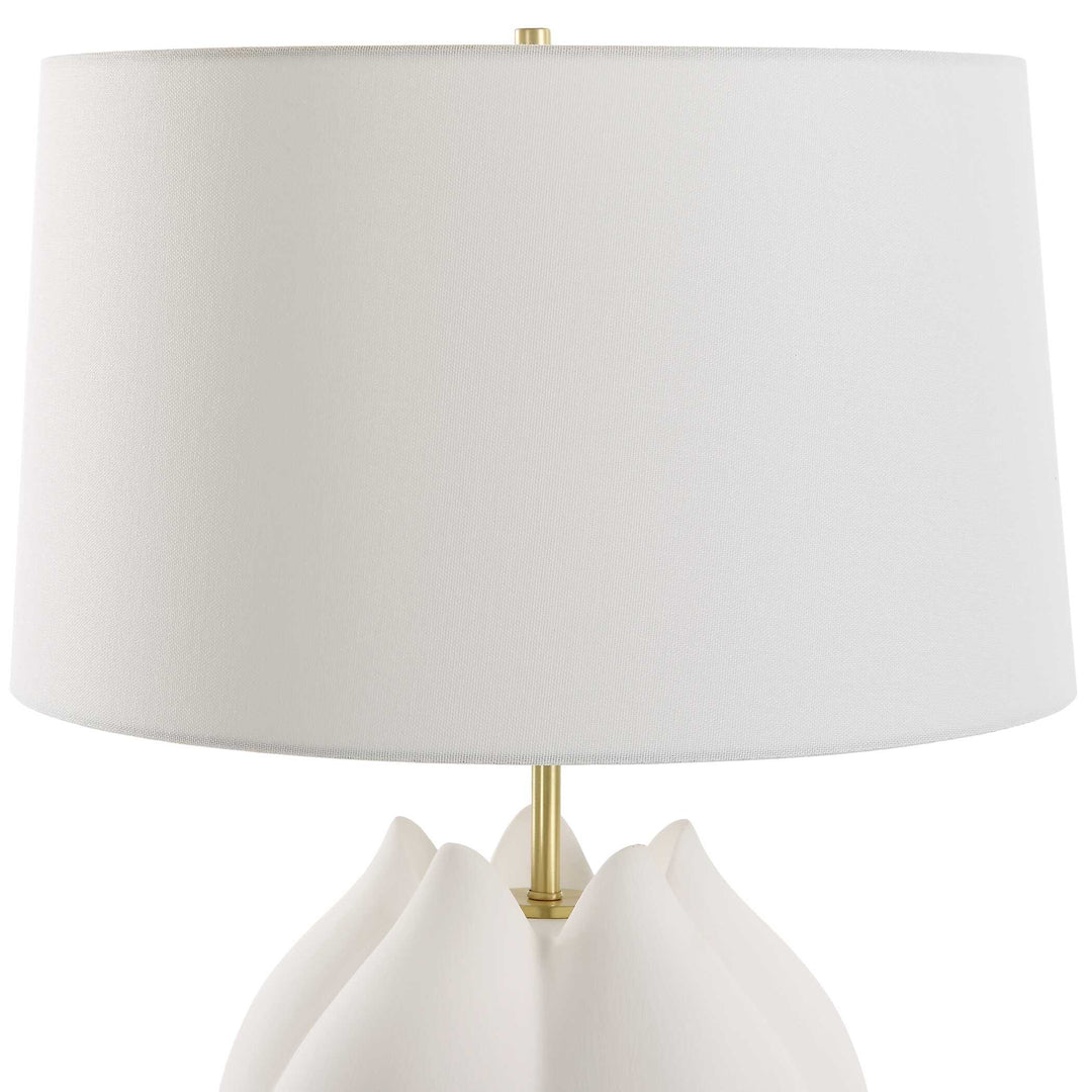 American Home Furniture Uttermost In Bloom White Table Lamp