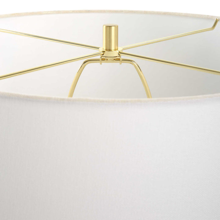 American Home Furniture Uttermost In Bloom White Table Lamp