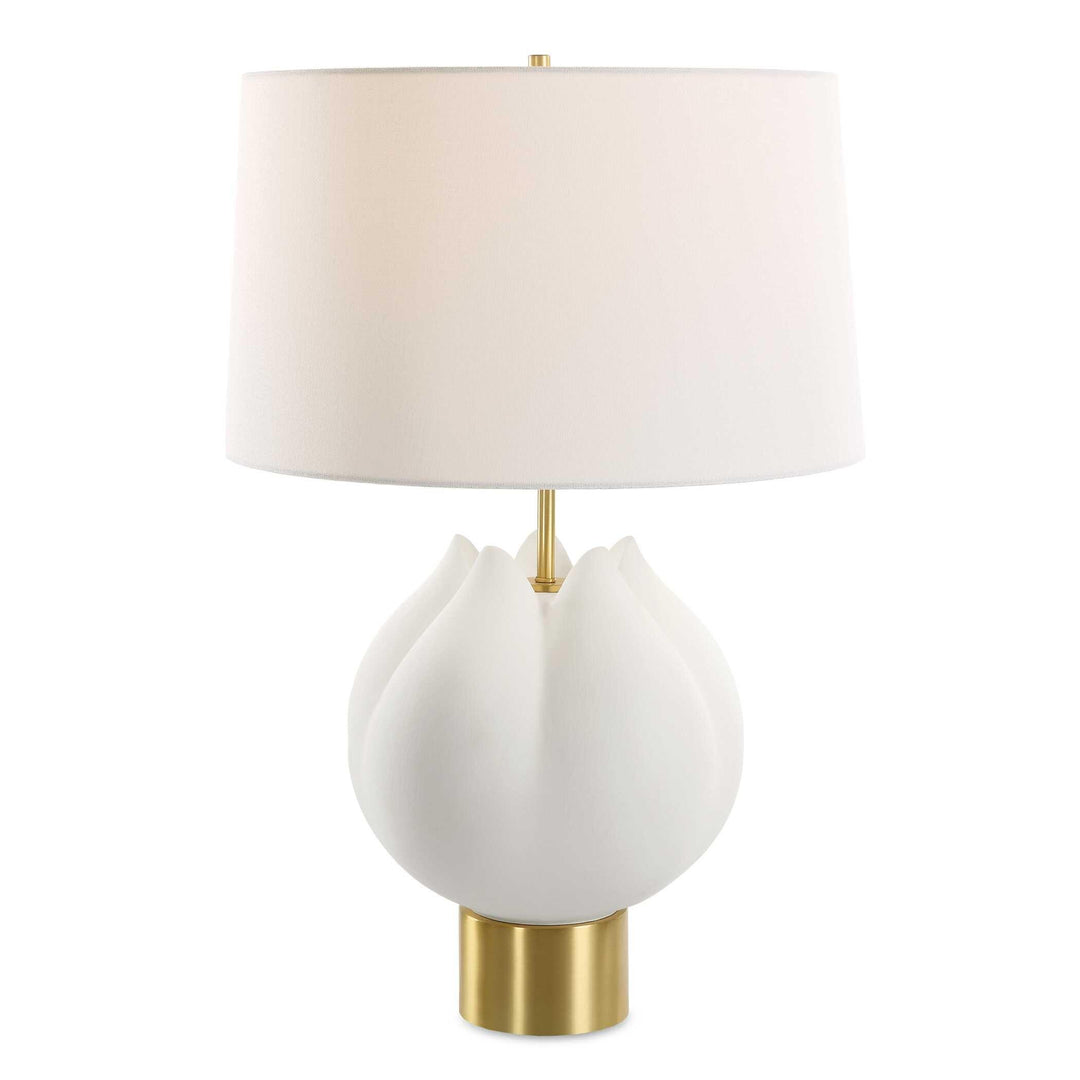 In Bloom White Table Lamp - AmericanHomeFurniture