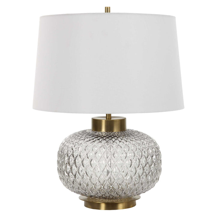 American Home Furniture Uttermost Estelle Glass Table Lamp