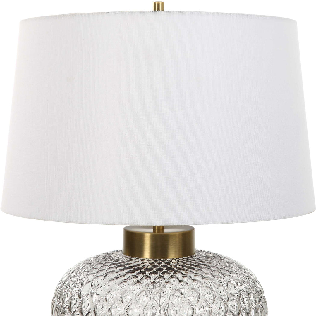 American Home Furniture Uttermost Estelle Glass Table Lamp