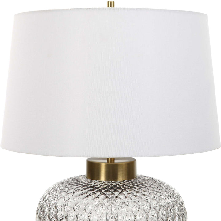 American Home Furniture Uttermost Estelle Glass Table Lamp