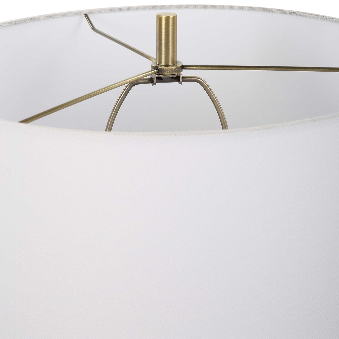 American Home Furniture Uttermost Estelle Glass Table Lamp