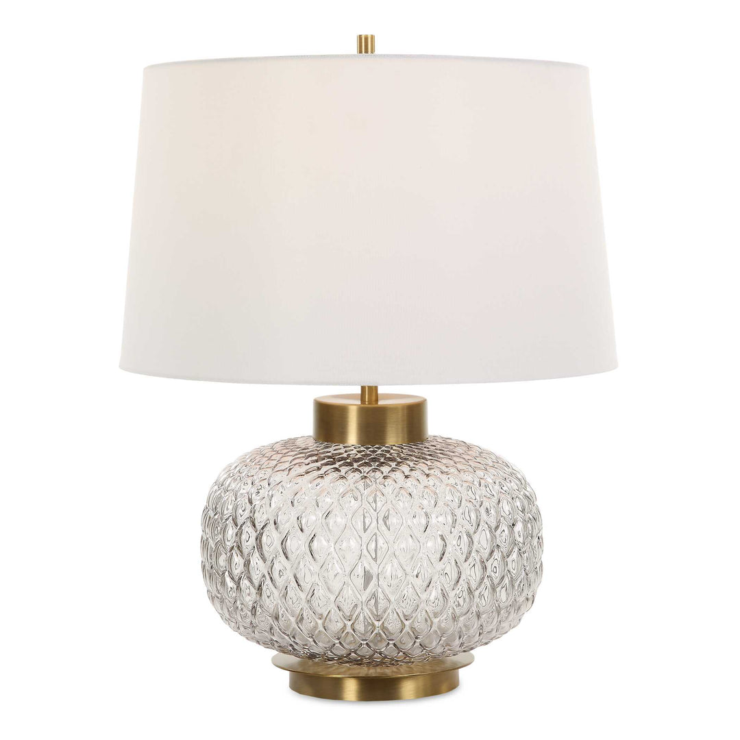 American Home Furniture Uttermost Estelle Glass Table Lamp