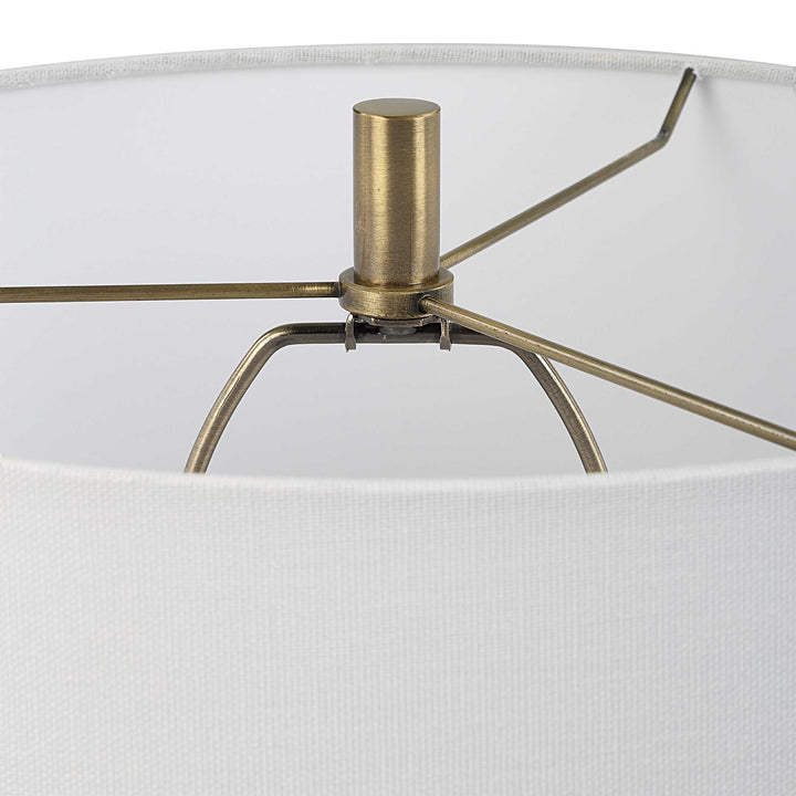 American Home Furniture Uttermost Remy Polished Table Lamp