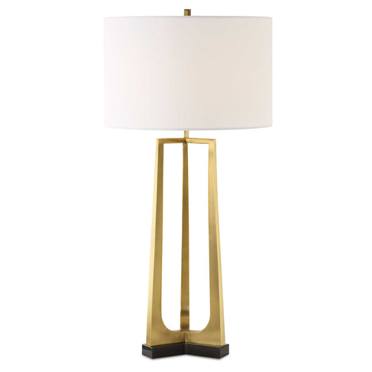 American Home Furniture Uttermost Crossroads Brass Table Lamp