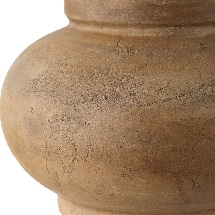 American Home Furniture Uttermost Urbino Aged Terracotta Table Lamp