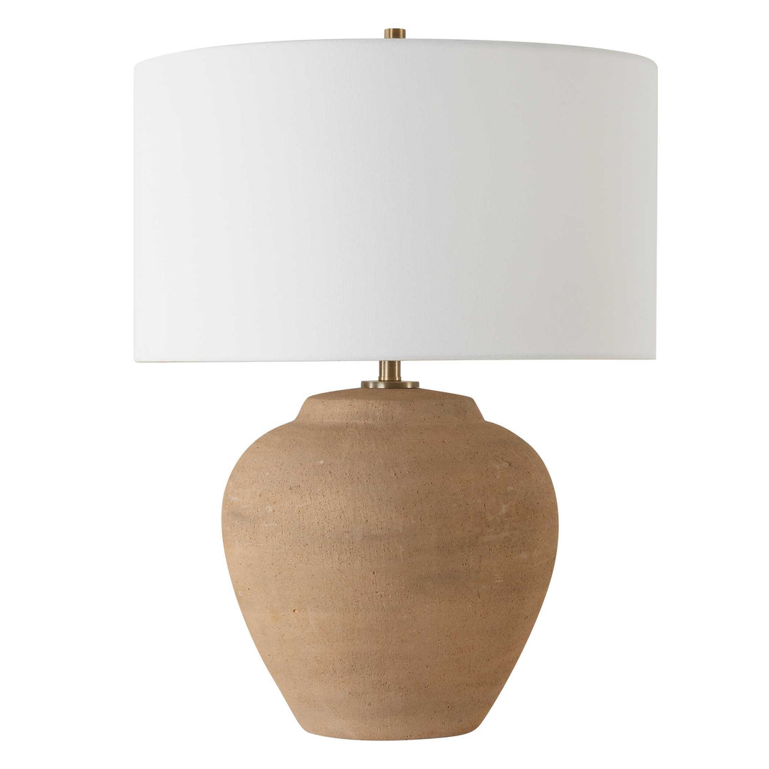 American Home Furniture Uttermost Treviso Terracotta Table Lamp