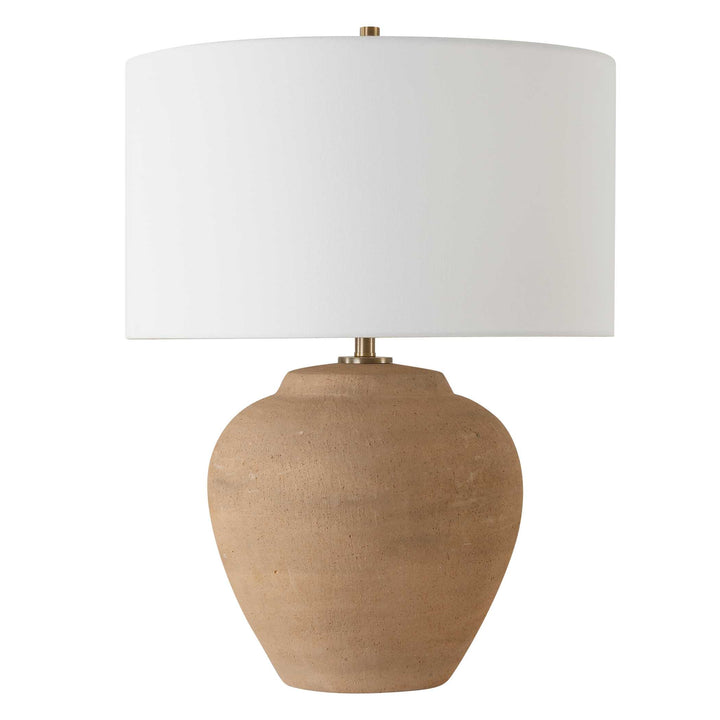 American Home Furniture Uttermost Treviso Terracotta Table Lamp