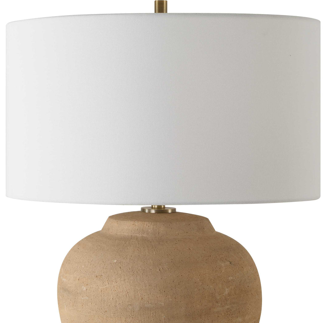 American Home Furniture Uttermost Treviso Terracotta Table Lamp