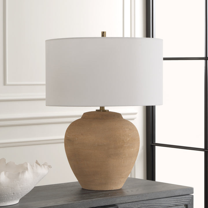 American Home Furniture | Uttermost - Treviso Terracotta Table Lamp