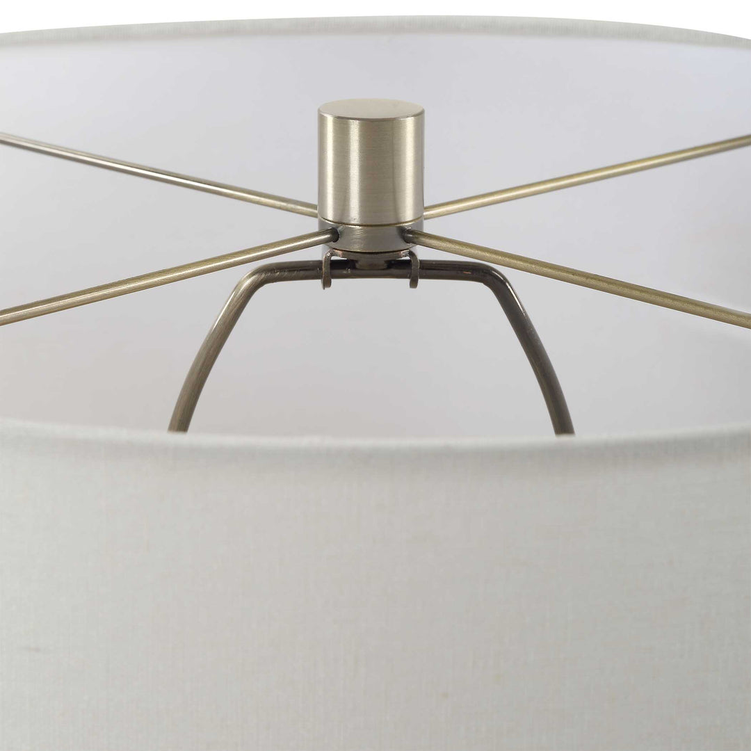 American Home Furniture Uttermost Laurel Sage Ceramic Table Lamp