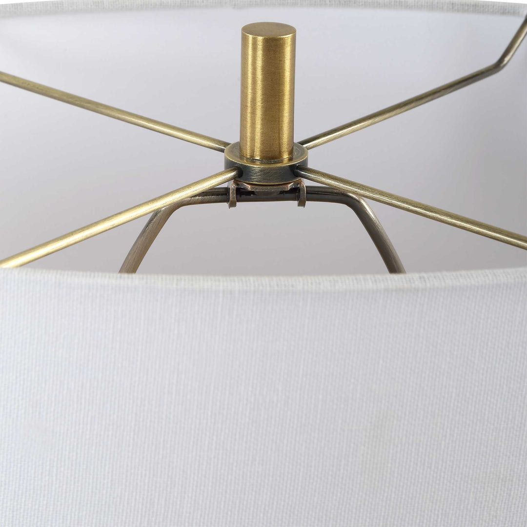 American Home Furniture Uttermost Kure Black Table Lamp