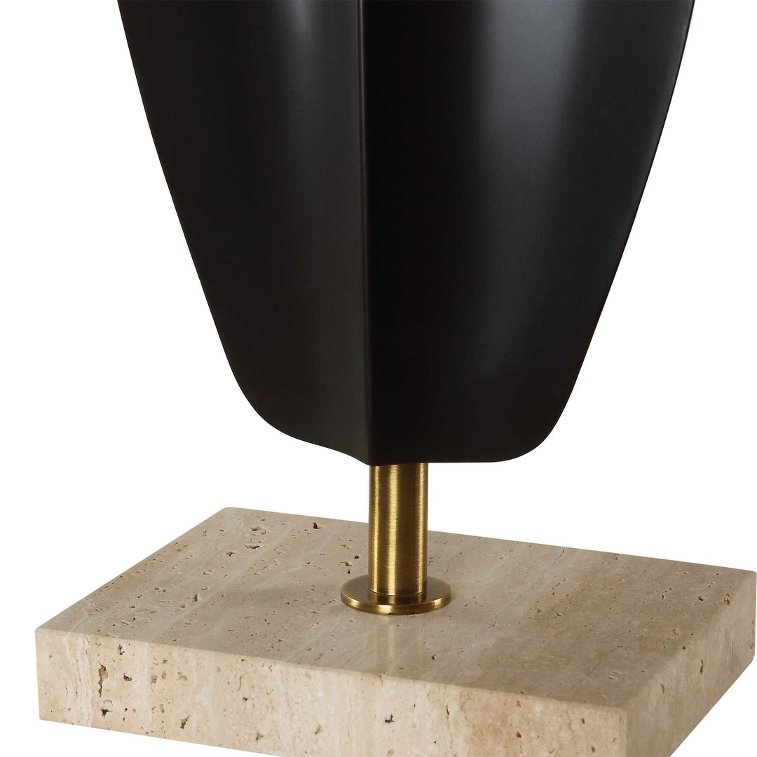 American Home Furniture Uttermost Kure Black Table Lamp