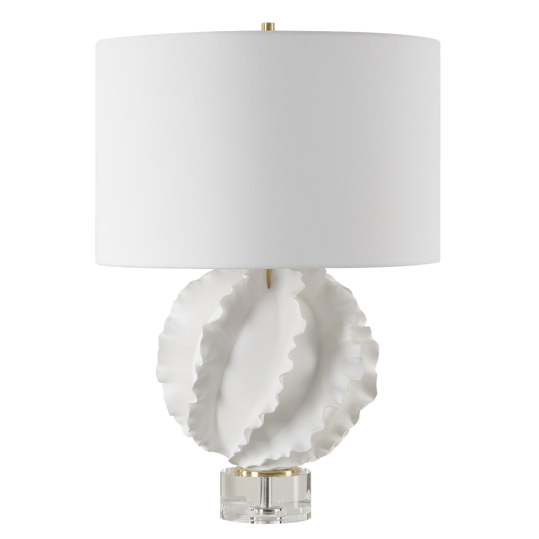 American Home Furniture | Uttermost - Saylor White Table Lamp