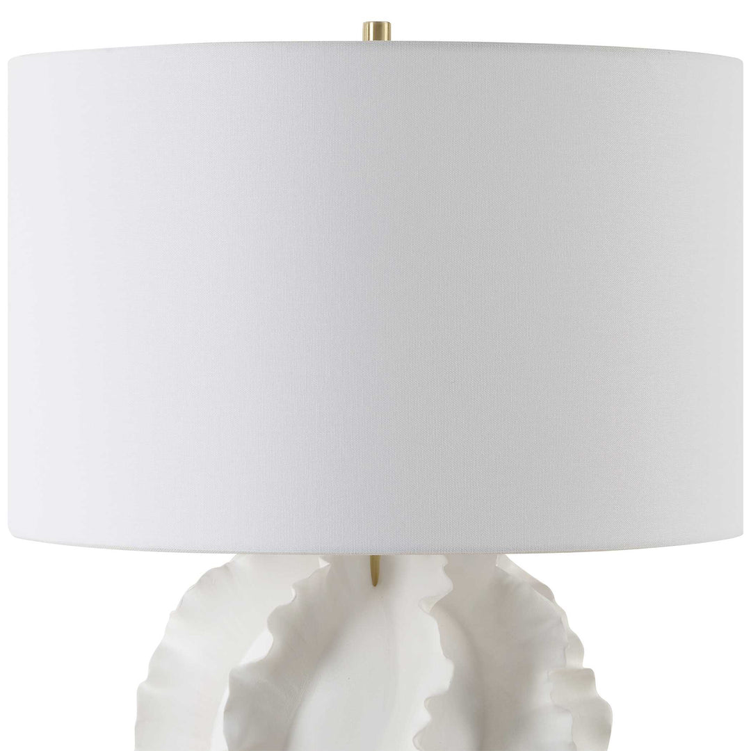 American Home Furniture Uttermost Saylor White Table Lamp