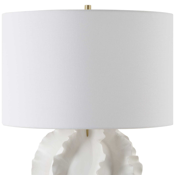 American Home Furniture Uttermost Saylor White Table Lamp