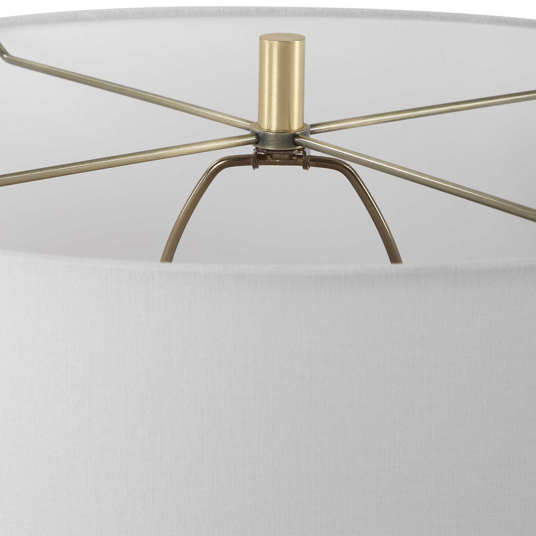 American Home Furniture Uttermost Saylor White Table Lamp