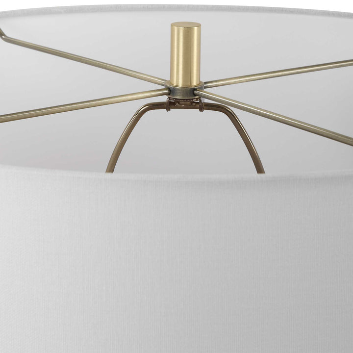 American Home Furniture Uttermost Saylor White Table Lamp