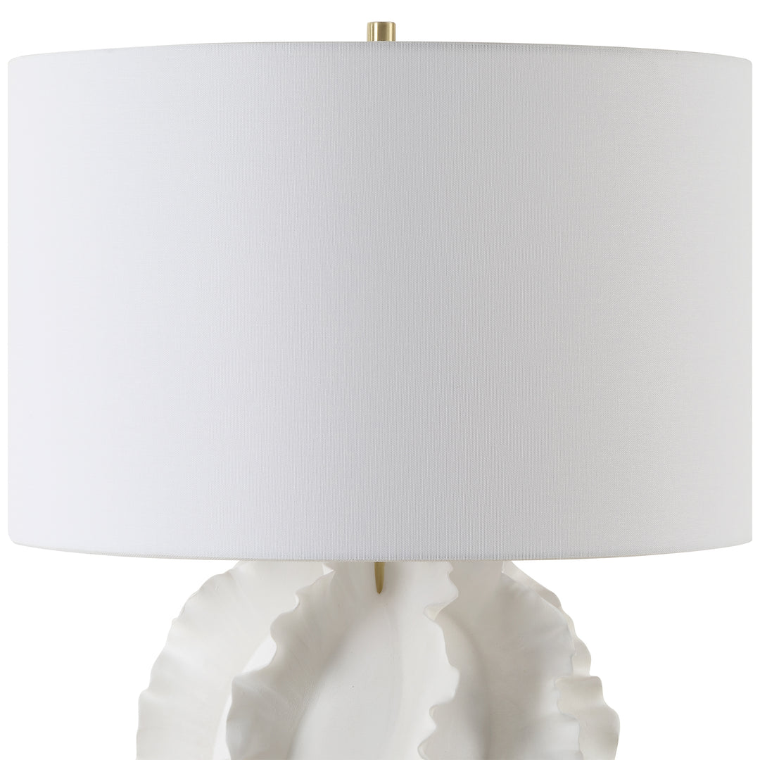 American Home Furniture | Uttermost - Saylor White Table Lamp