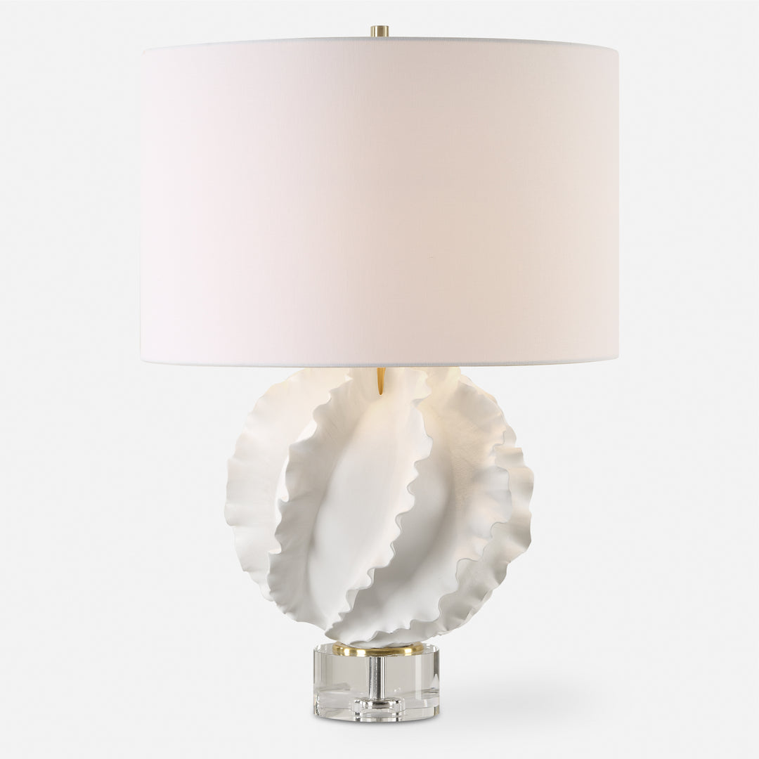 American Home Furniture | Uttermost - Saylor White Table Lamp