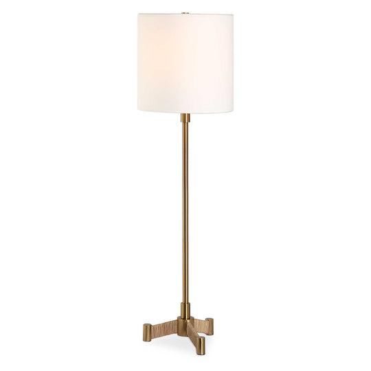 American Home Furniture Uttermost Lautoka Brass Buffet Lamp
