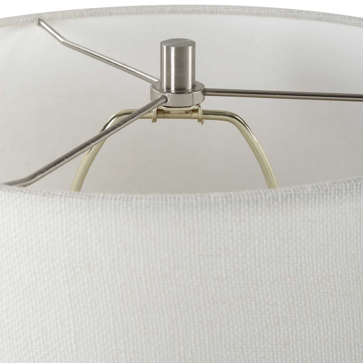 American Home Furniture Uttermost Rupture Aged Ivory Table Lamp