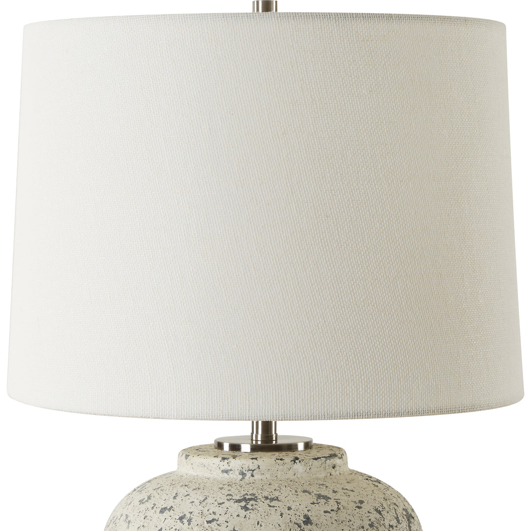 American Home Furniture | Uttermost - Rupture Aged Ivory Table Lamp