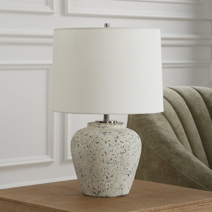 American Home Furniture | Uttermost - Rupture Aged Ivory Table Lamp