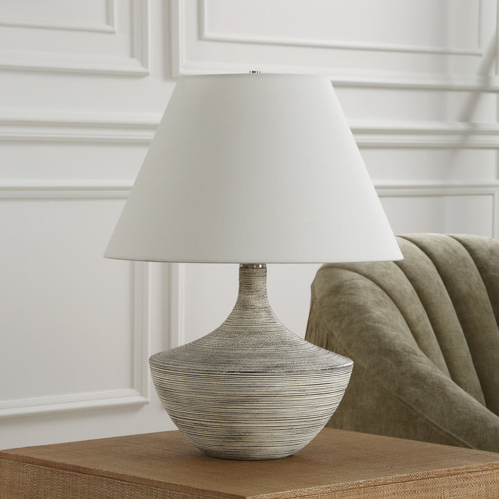 American Home Furniture | Uttermost - Carafe Ceramic Table Lamp