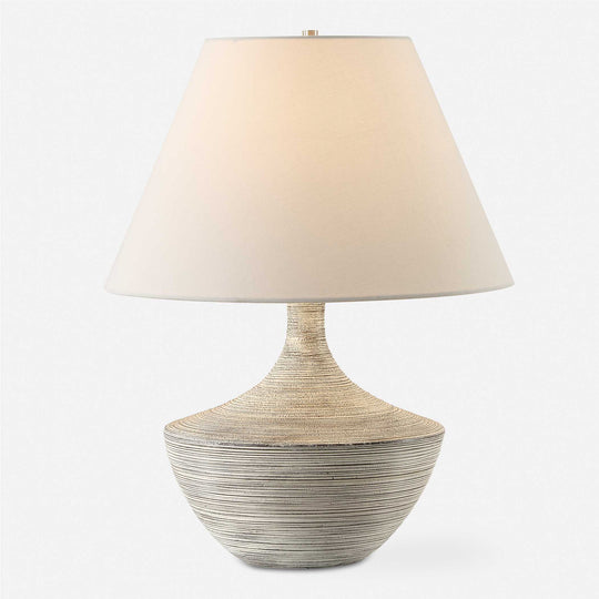 American Home Furniture Uttermost Carafe Ceramic Table Lamp