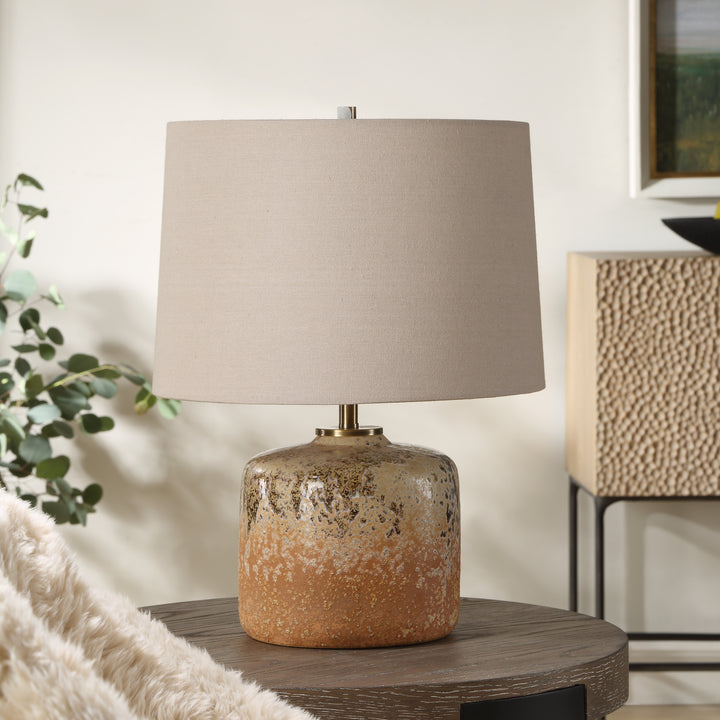 American Home Furniture | Uttermost - Canyon Textured Table Lamp