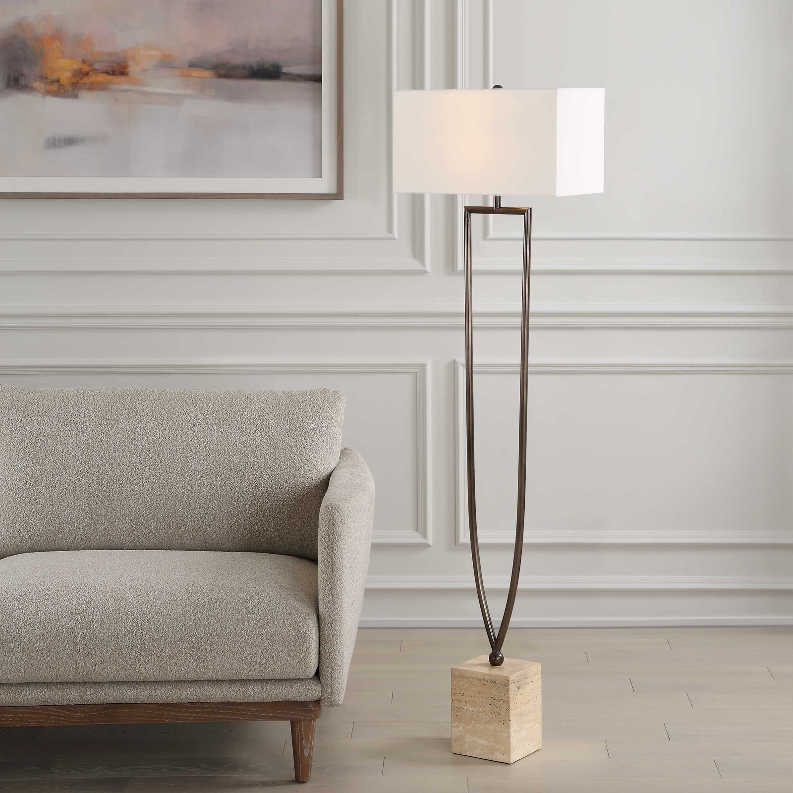 American Home Furniture Uttermost Fork In The Road Floor Lamp