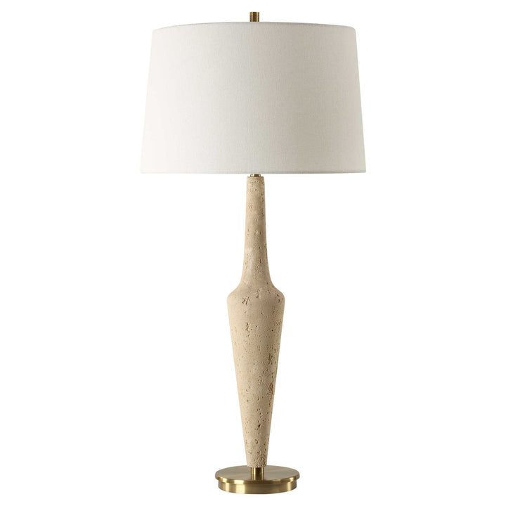 American Home Furniture Uttermost Juliet Travertine Table Lamp