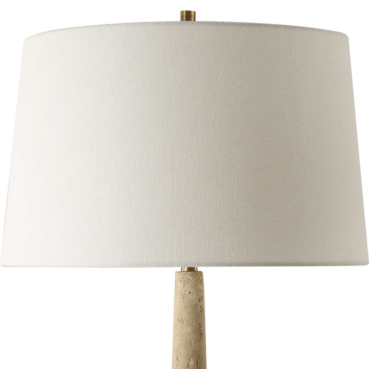 American Home Furniture Uttermost Juliet Travertine Table Lamp