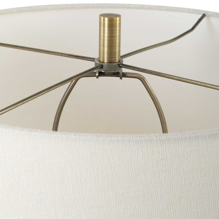 American Home Furniture Uttermost Juliet Travertine Table Lamp
