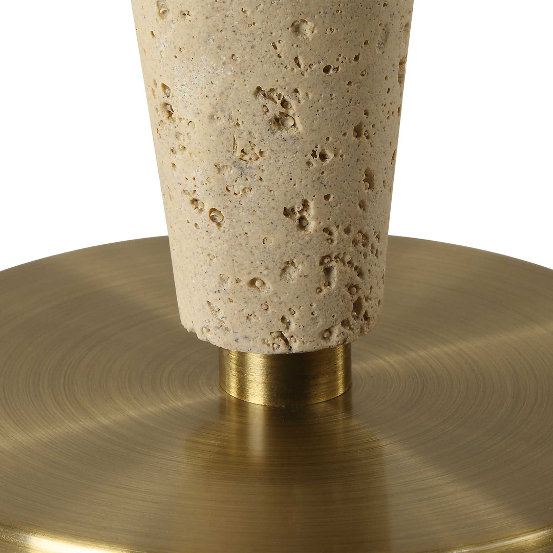 American Home Furniture Uttermost Juliet Travertine Table Lamp