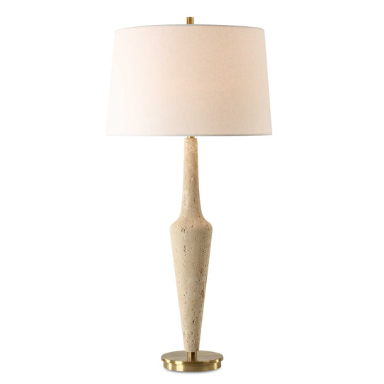 American Home Furniture Uttermost Juliet Travertine Table Lamp