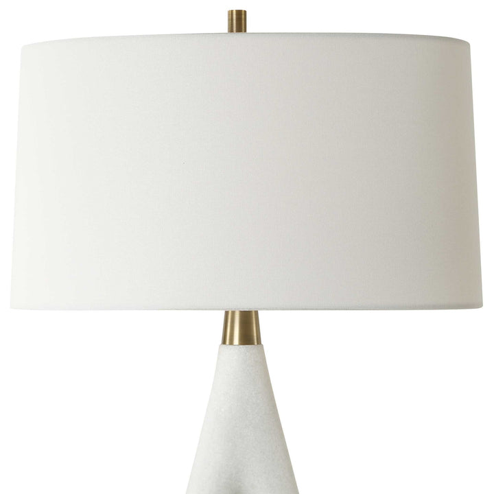 American Home Furniture Uttermost Promenade White Table Lamp