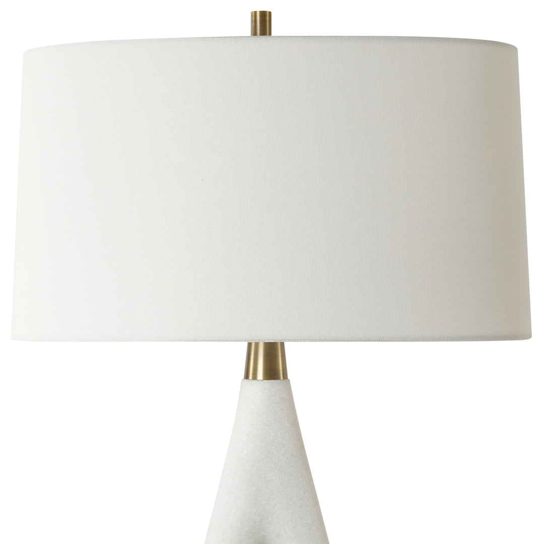 American Home Furniture | Uttermost - Promenade White Table Lamp